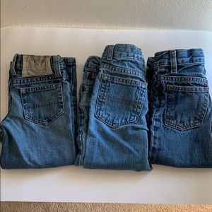 Bundle of boys jeans.